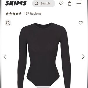 SKIMS bodysuit. size Small. NWT